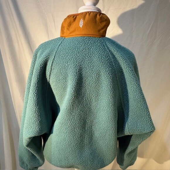 Free People Movement Colorblock Fleece Jacket Women’s XS FP Movement Activewear - Picture 3 of 9